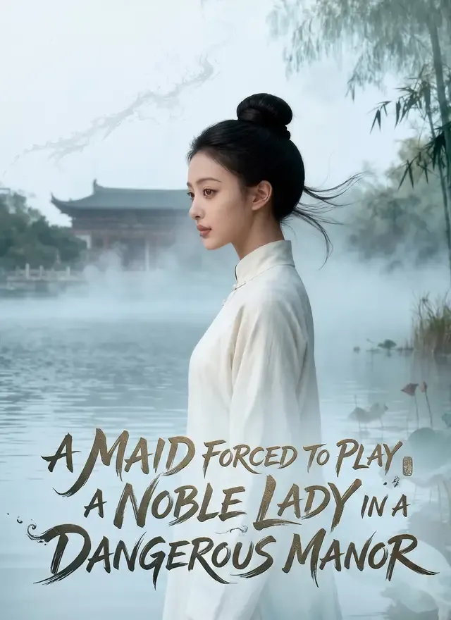 A Maid Forced To Play A Noble Lady In A Dangerous Manor cover