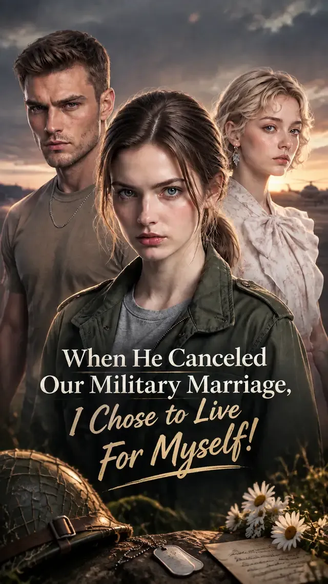 When He Canceled Our Military Marriage, I Chose to Live For Myself! cover