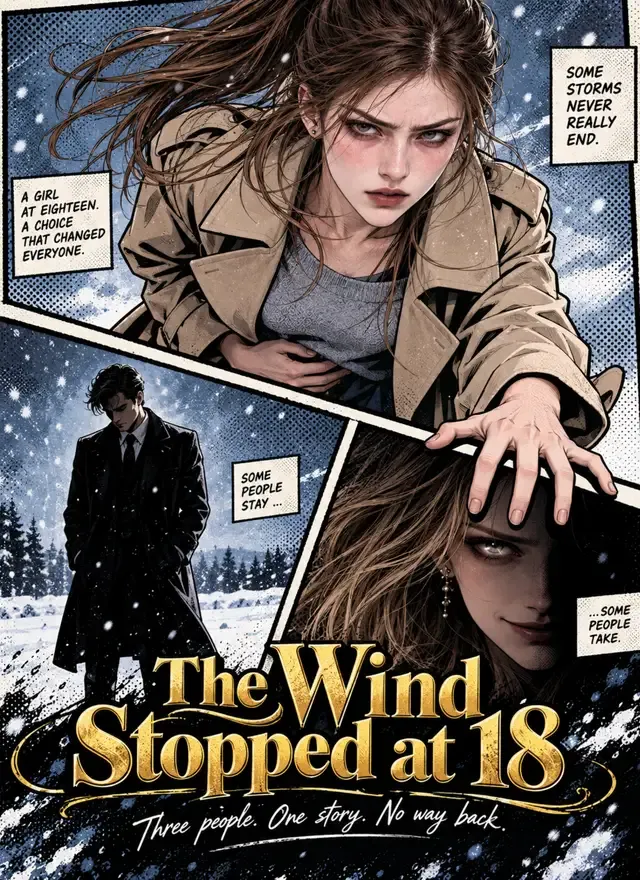 The wind Stopped at 18 cover
