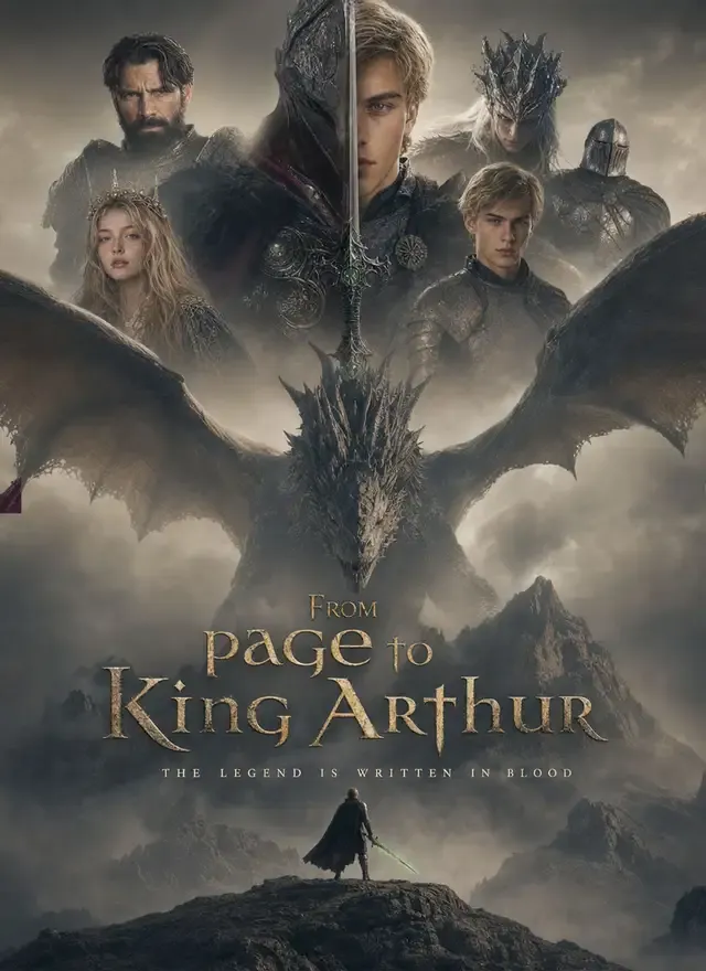From page to king Arthur cover