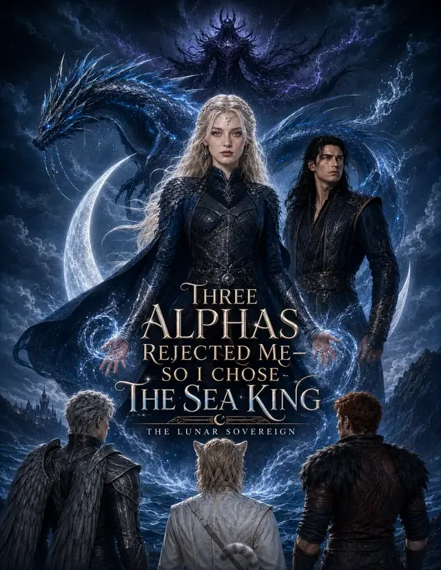 THREE ALPHAS REJECTED ME—SO I CHOSE THE SEA KING cover