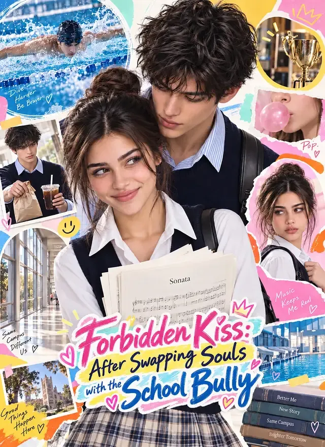 Forbidden Kiss: After Swapping Souls with the School Bully cover