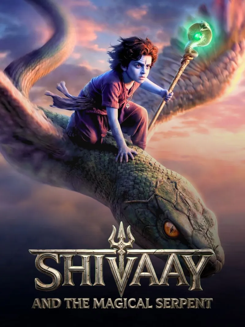 SHIVAAY AND THE MAGICAL SERPENT cover