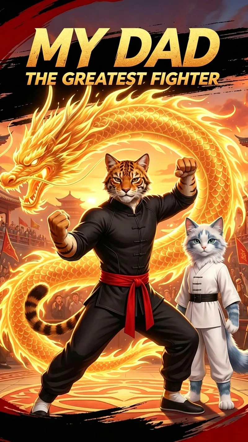 My Dad, the Greatest Fighter cover