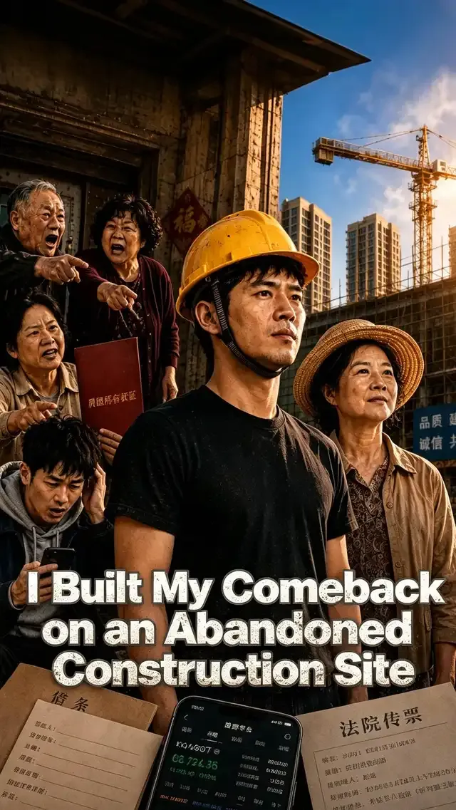 I Built My Comeback on an Abandoned Construction Site cover