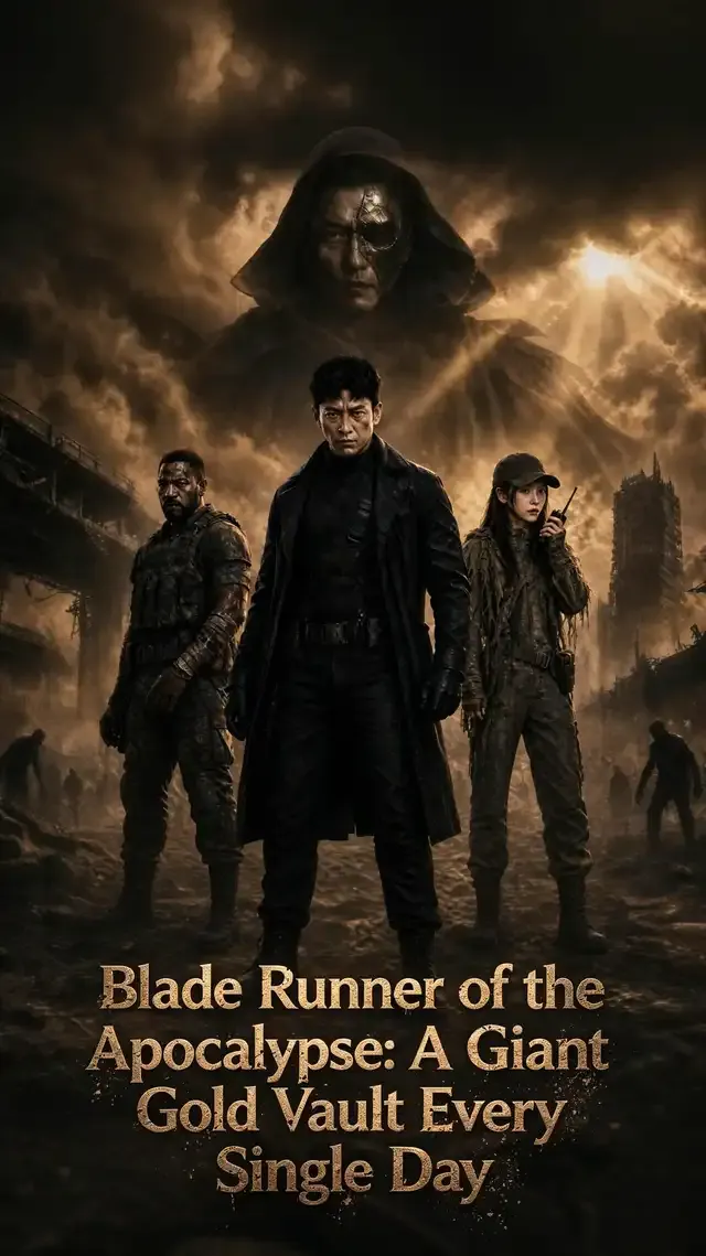 Blade Runner of the Apocalypse: A Giant Gold Vault Every Single Day cover