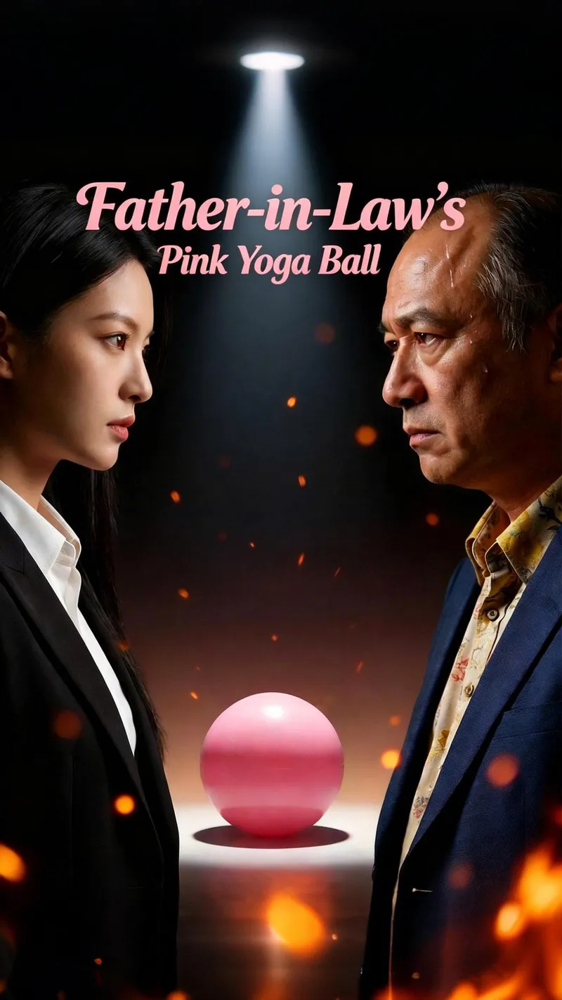 Father-in-Law's Pink Yoga Ball cover